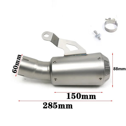 BMW S1000RR/S1000R Stainless Exhaust Link Pipe