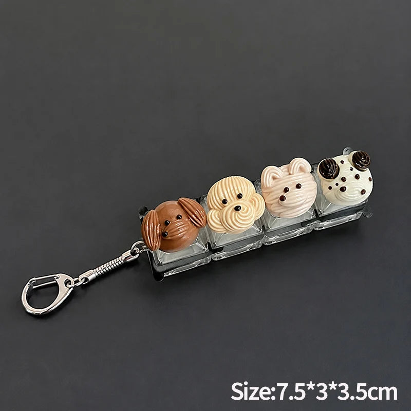 Key Cap Clicker Keychain Party