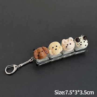 Key Cap Clicker Keychain Party