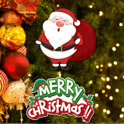 Christmas Door Hanging Banner