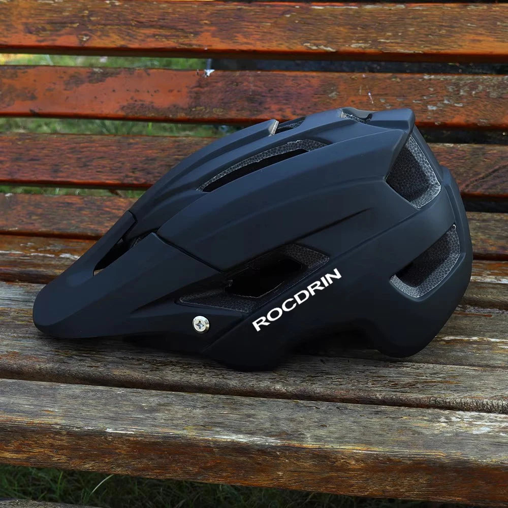 Integrally-Molded Outdoor DH Bike Helmet