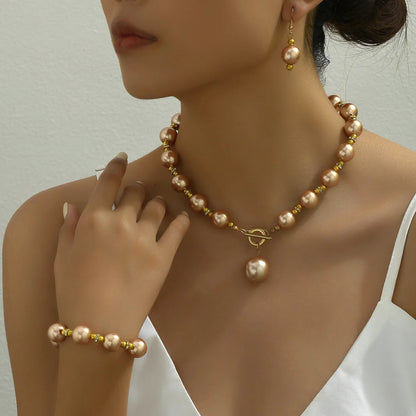 Bridal Jewelry Set Necklace Earrings Bracelet Ring