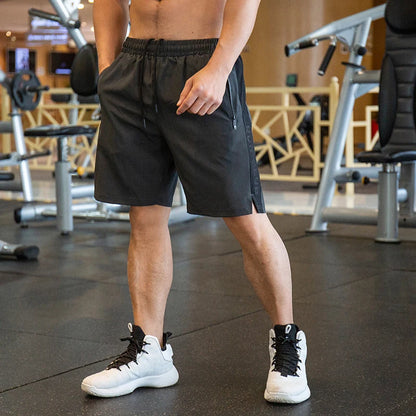 Spandex Zip Pocket Running Shorts