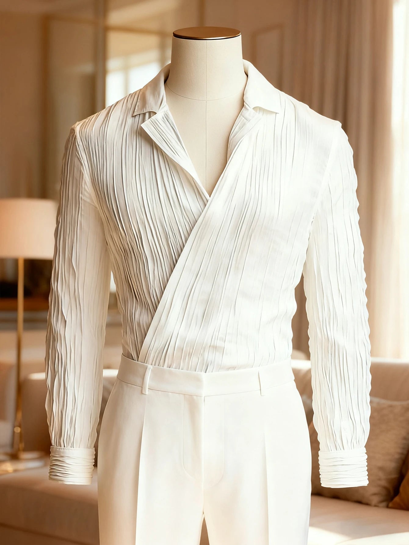 Men’s Retro Wedding Dress Shirt