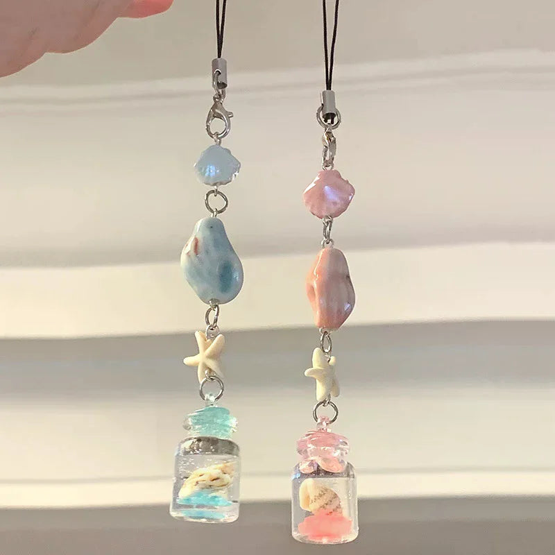 Cute Wind Chime Pendant Keyring