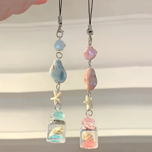 Cute Wind Chime Pendant Keyring