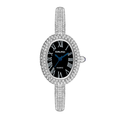 Oval Roman Watch