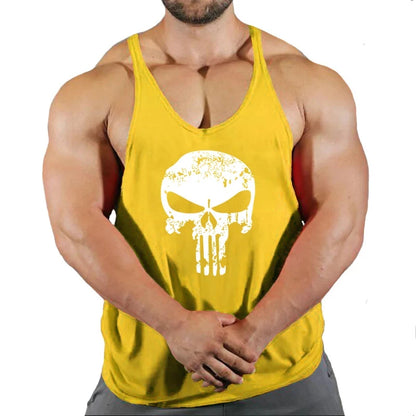 Muscular Stringer Bodybuilding Gym Vest