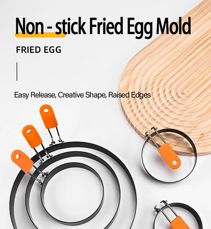 Metal Eggs Form Fried Egg