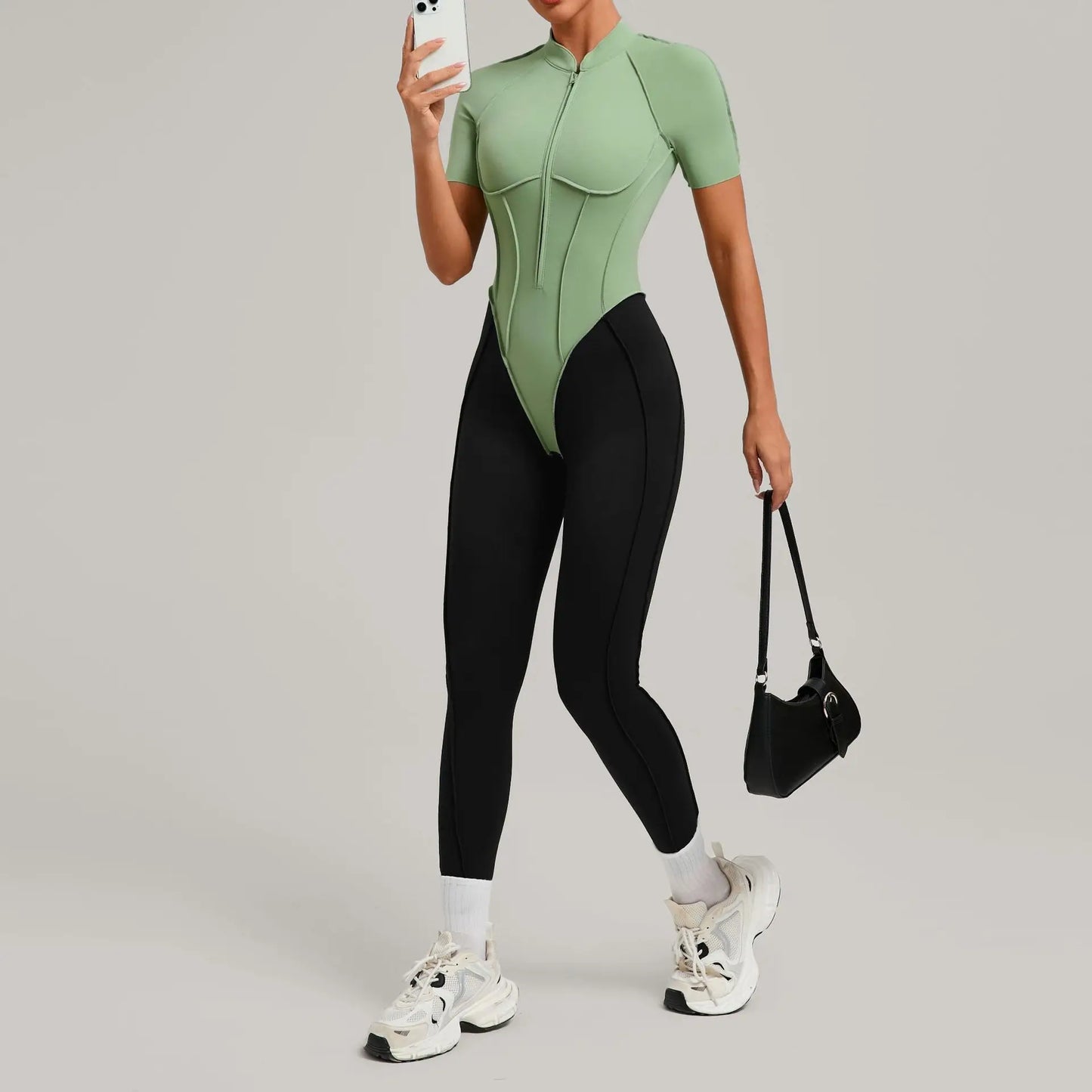 Color Block Jumpsuit