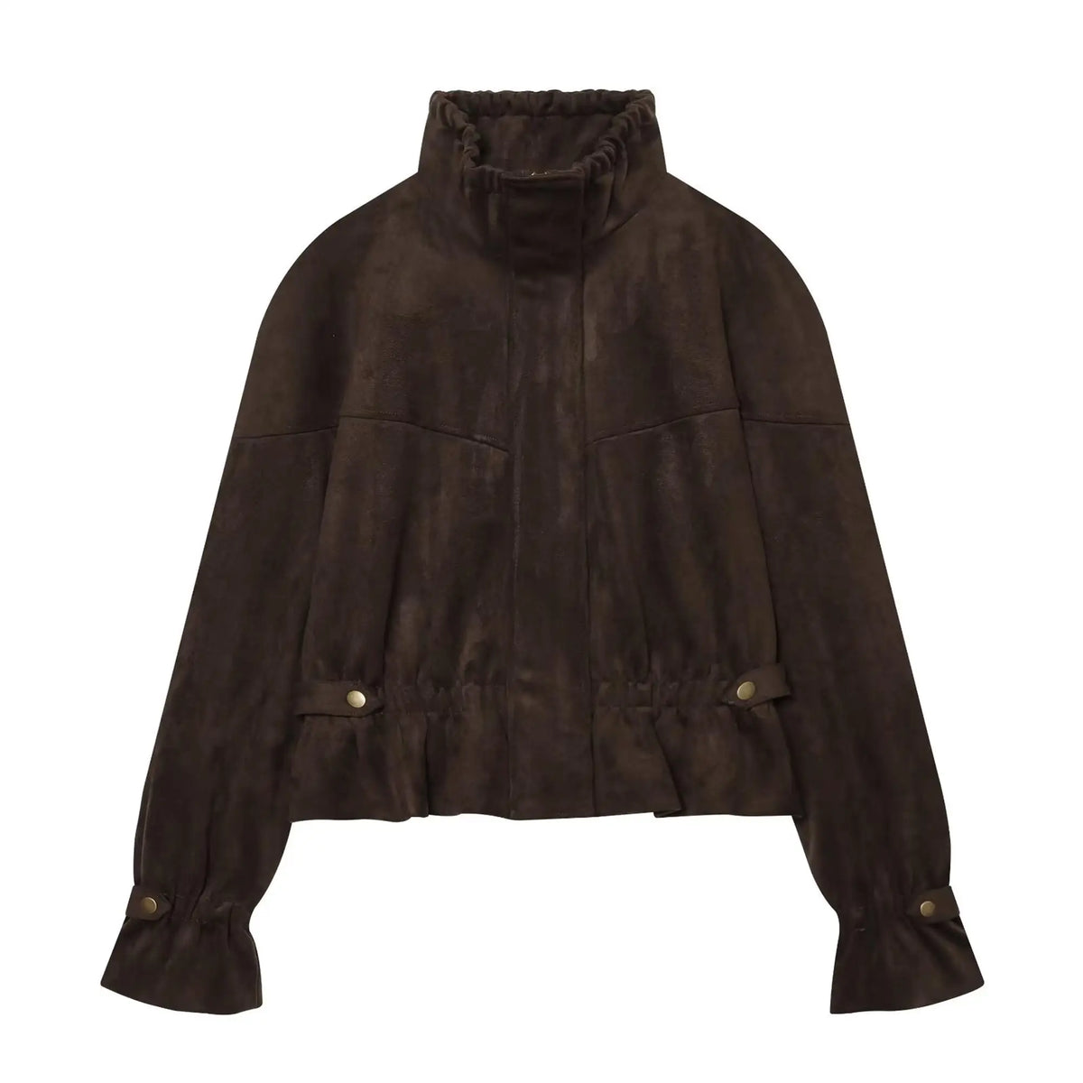 Solid Zip-Up Jacket