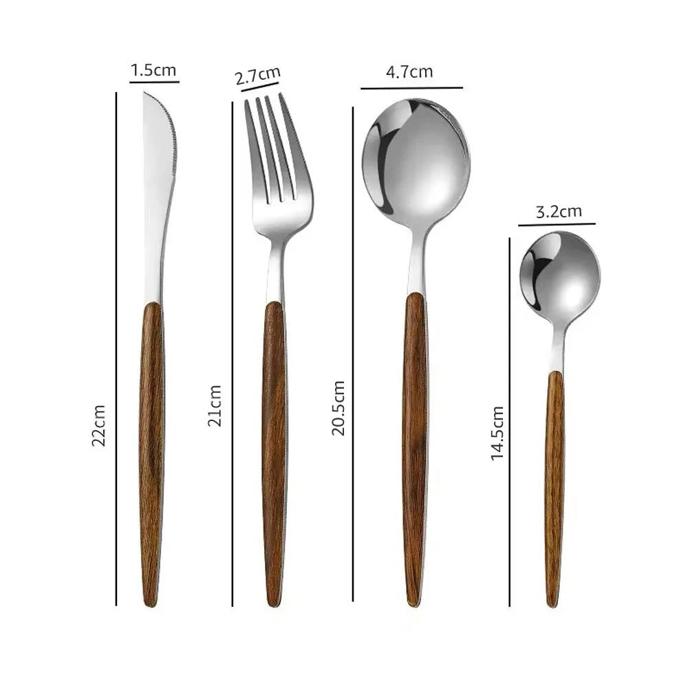 Metal Western Fruit Cutlery Set