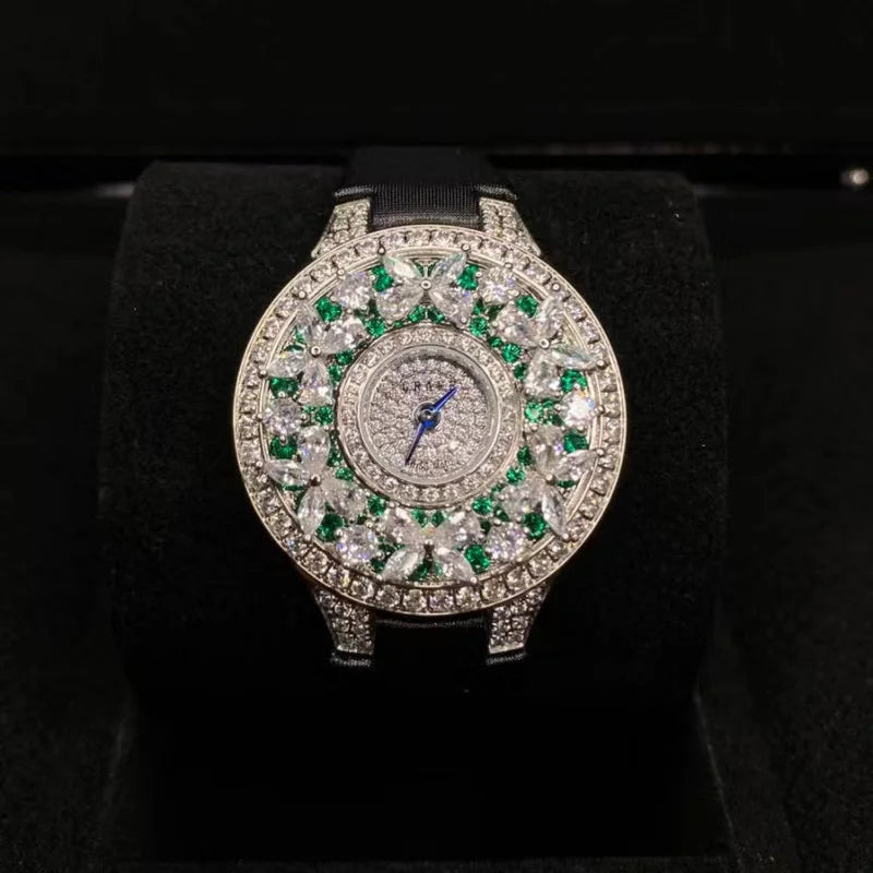 Green Stone Watch