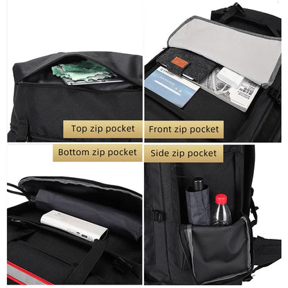 130L Reflective Trekking Backpack