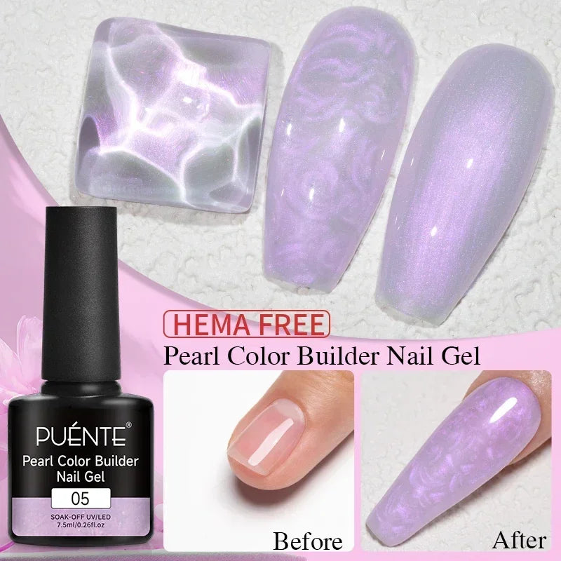 PUENTE Glitter Poly Nail Gel