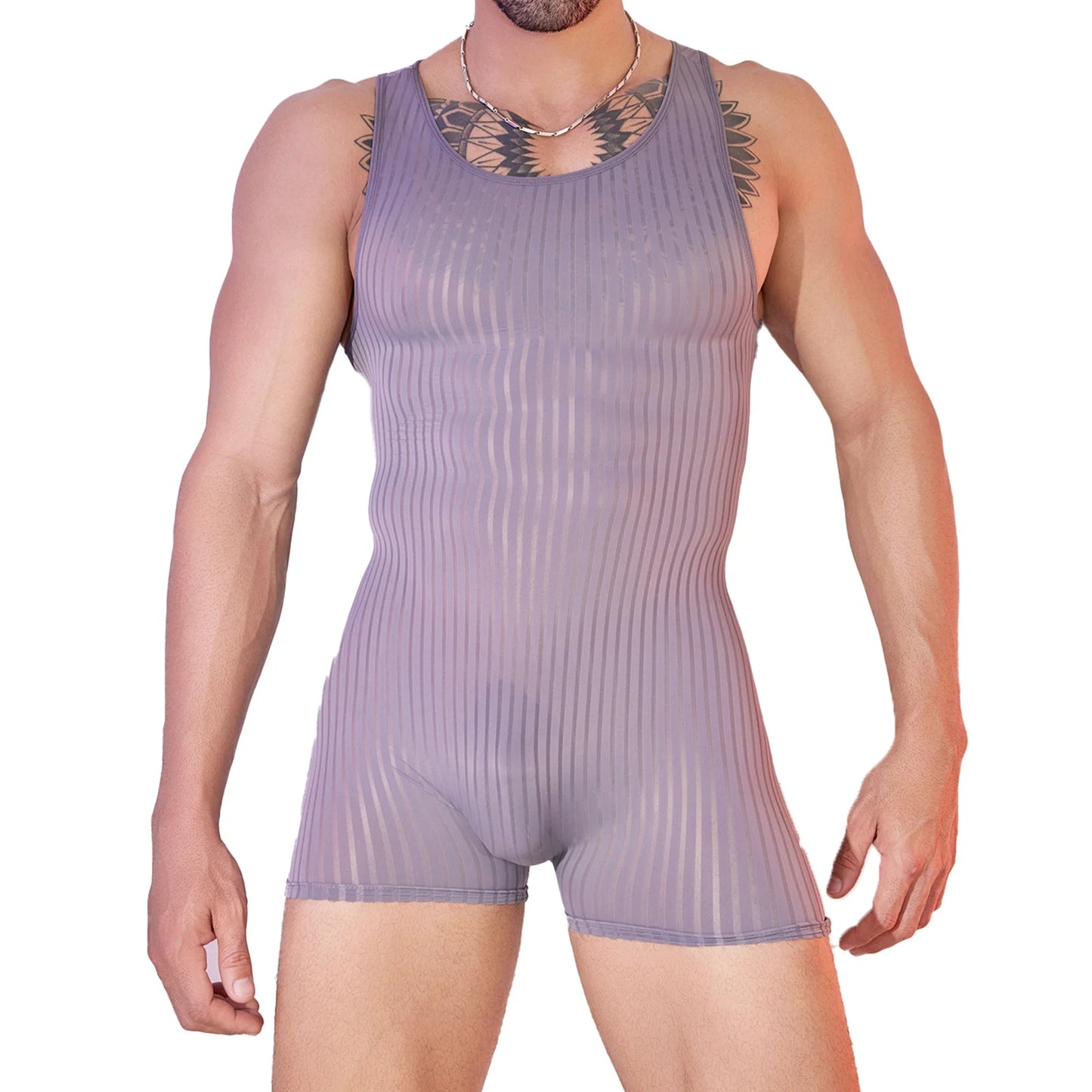 Men’s Sheer Bodysuit