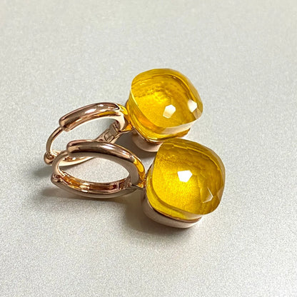 Square Crystal Earrings