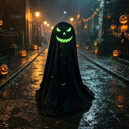 Light-Up Standing Ghost Decor