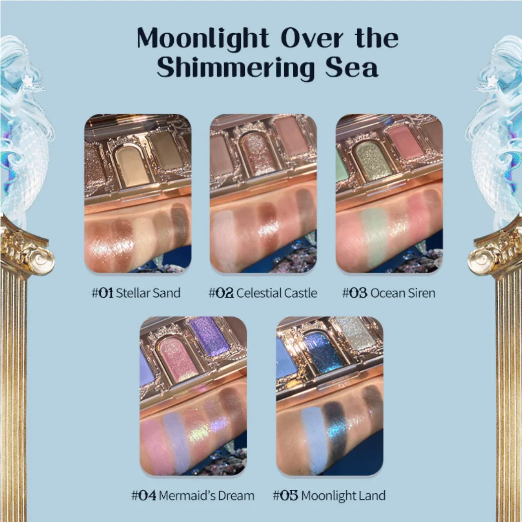 Five Color Glitter Eyeshadow