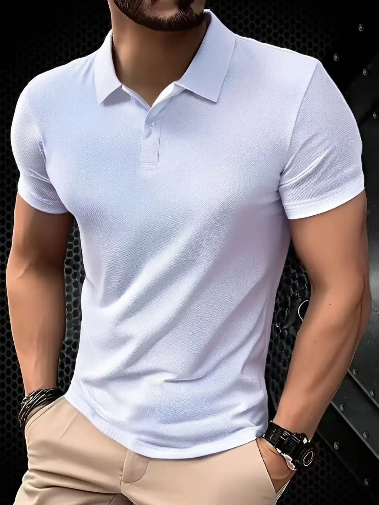 Classic Knit Summer Polo