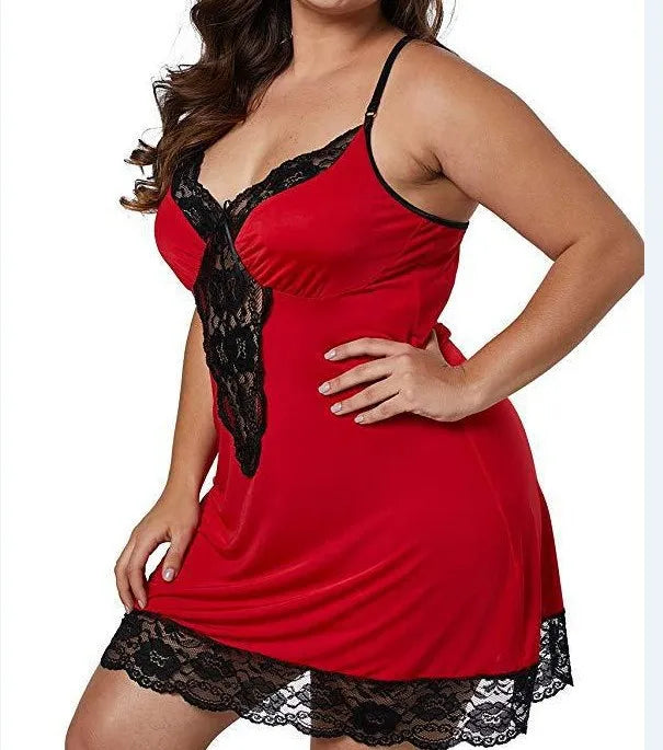Lace Nightdress Set