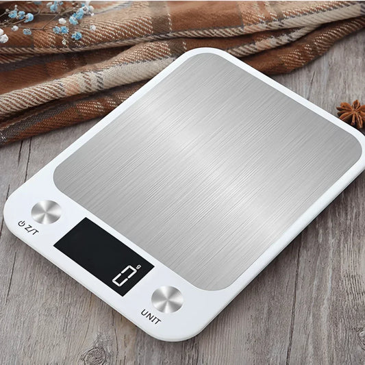 LCD Digital Display Steel Kitchen Scale