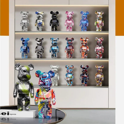 Graffiti Bear Statue