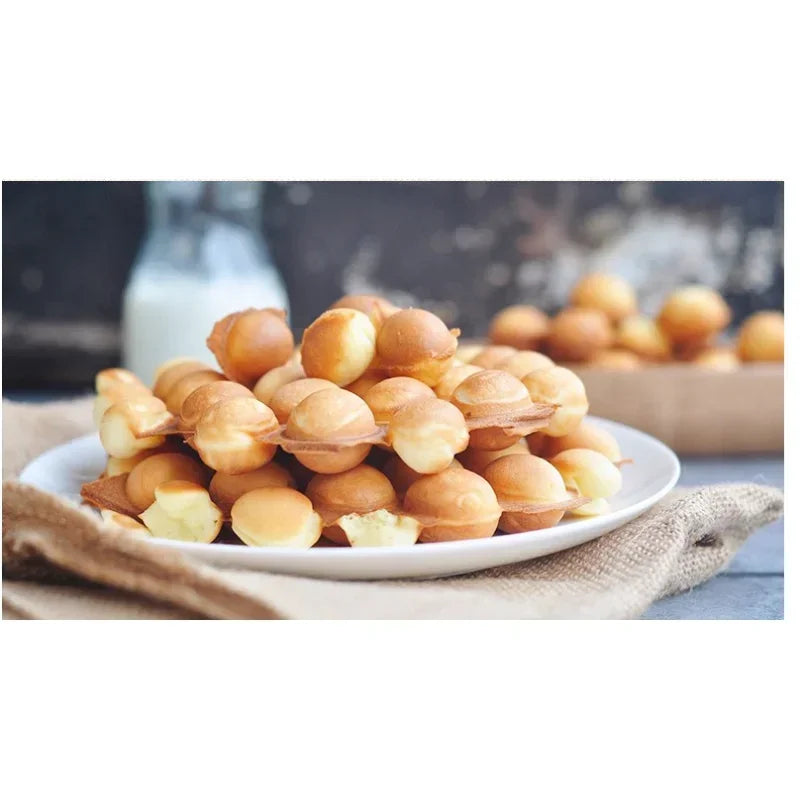 Non-stick Eggs Bubble Ball Waffle Maker
