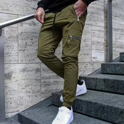 Multi Pocket Work Zipper Slim