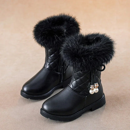 Zip-Up Long-Tube Winter Boots