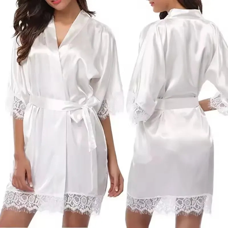Luxury Satin Summer Robe