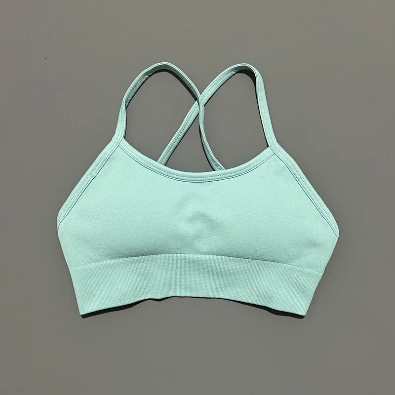 Histello Backless Cross Bra