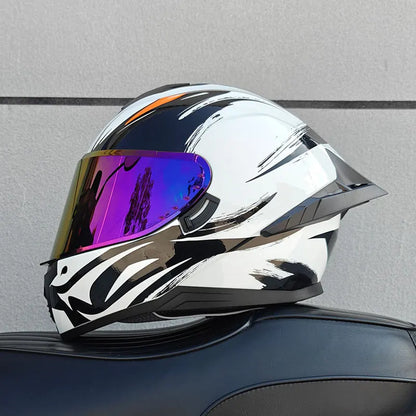 LVS Dual-Lens Full-Face Helmet