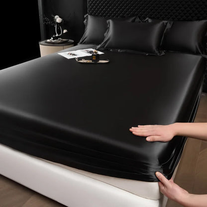 3-Piece Luxury Mulberry Silk Bed Sheet Set