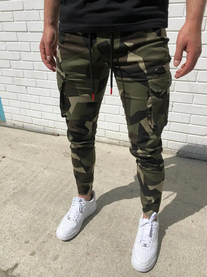 Sports Slim Elastic Trouser
