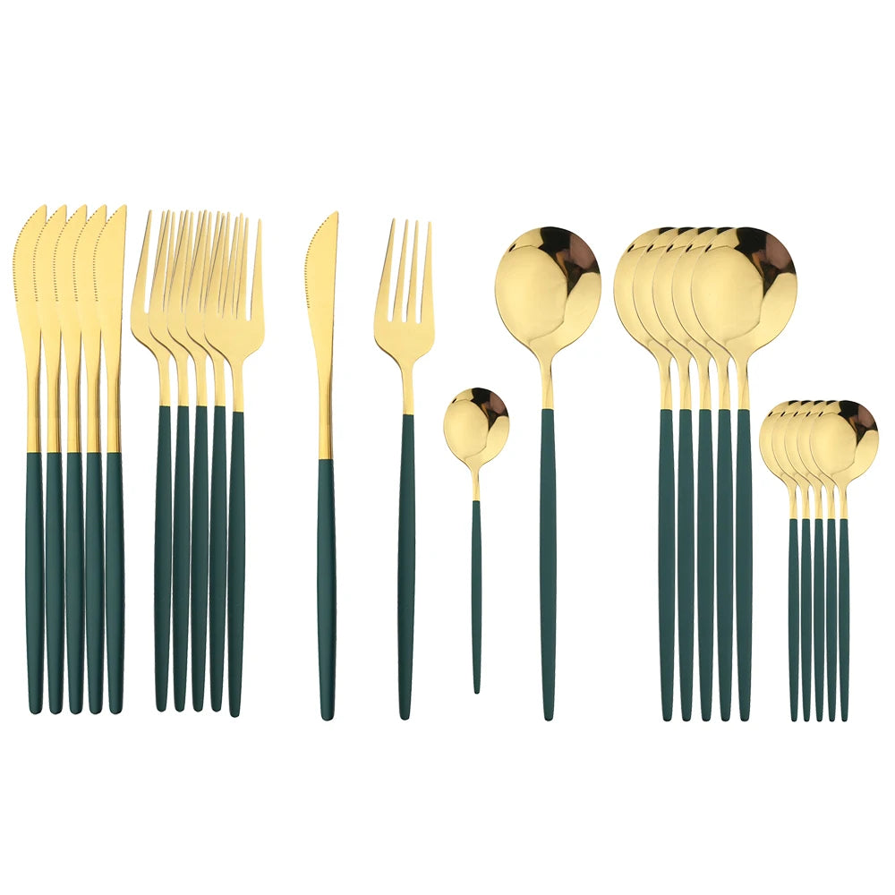 Metal Western Solid Cutlery Set