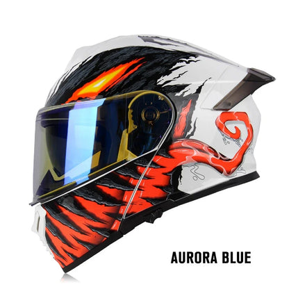 Uchoose Flip-Up Full-Face Helmet