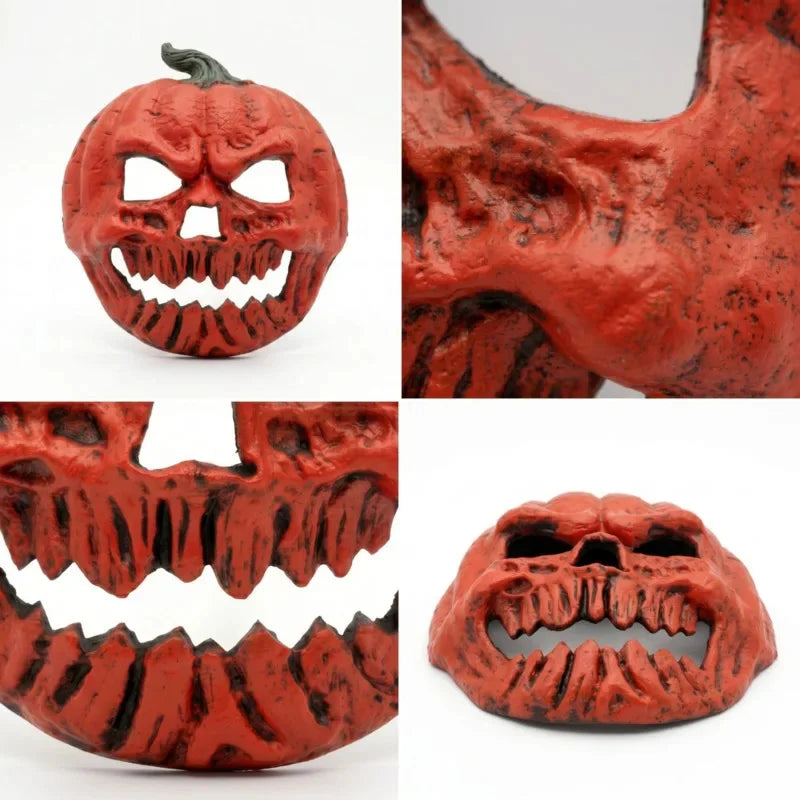 Orange Pumpkin Lantern Mask