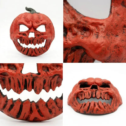 Orange Pumpkin Lantern Mask