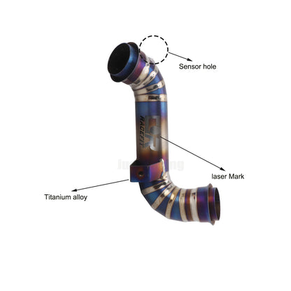 CFMOTO 1000MT-X Titanium Alloy Mid-Link Muffler Pipe