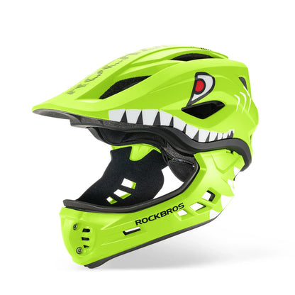 Detachable Full-Face Youth Bike Helmet