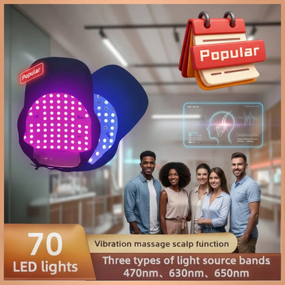 48-LED Red Light Therapy Cap