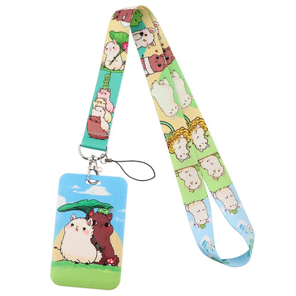Sakura Cherry Blossoms Flower lanyard