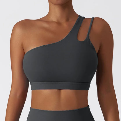 Cloud Hide One-Shoulder Bra