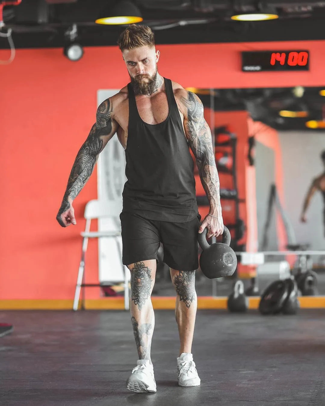 Men’s Gym Stringer Tank Top