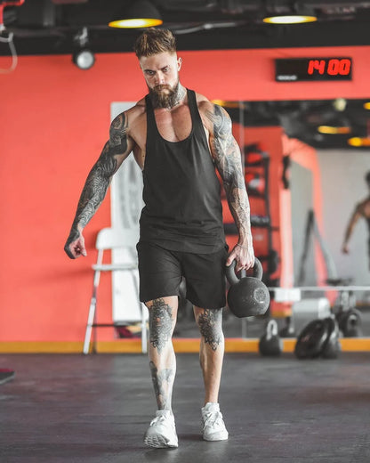 Men’s Gym Stringer Tank Top
