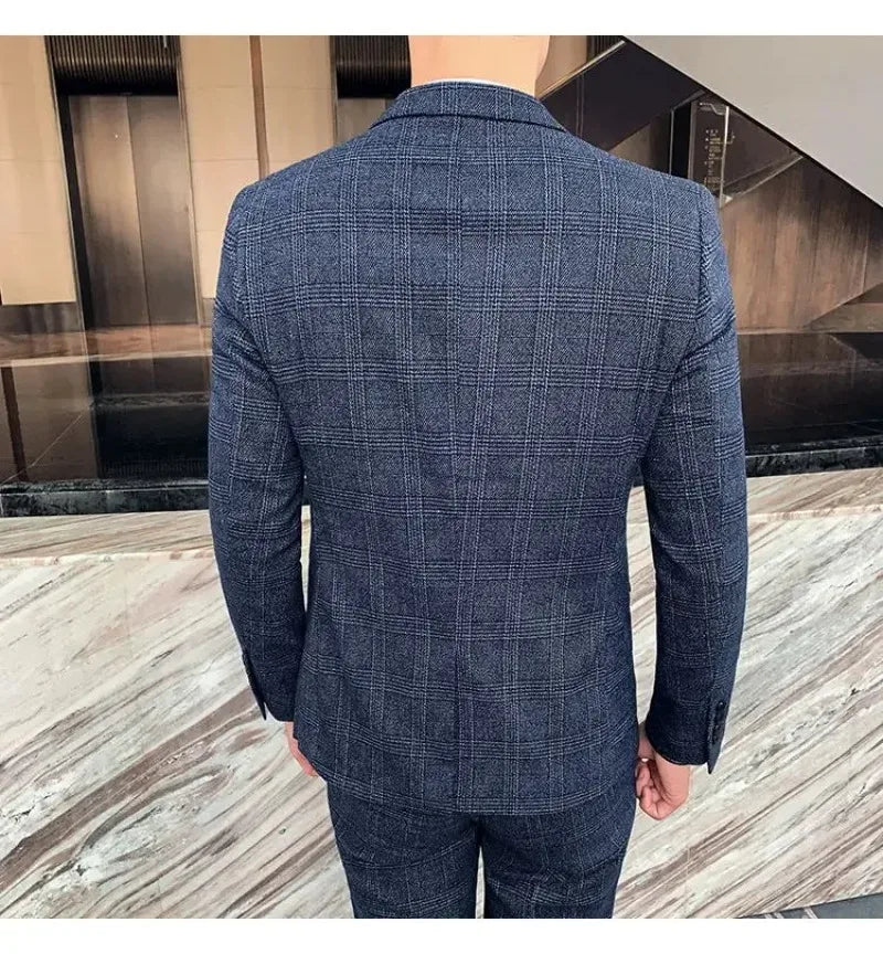 Hemp Blazer Pants Hosts Suit