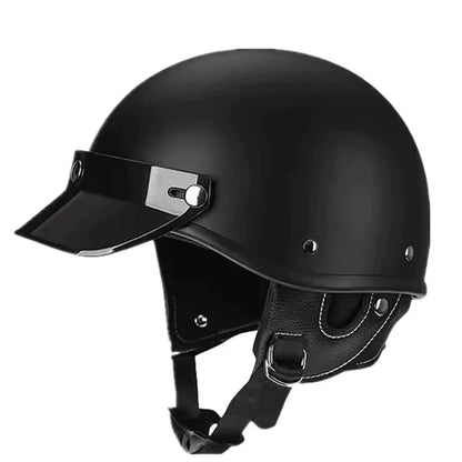 HEROBIKER Open-Face Vintage Scooter Helmet