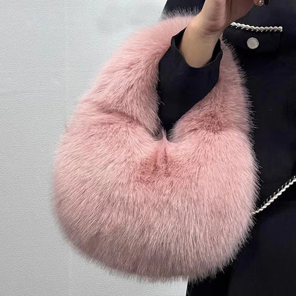 Faux Fur Women’s Tote Bag