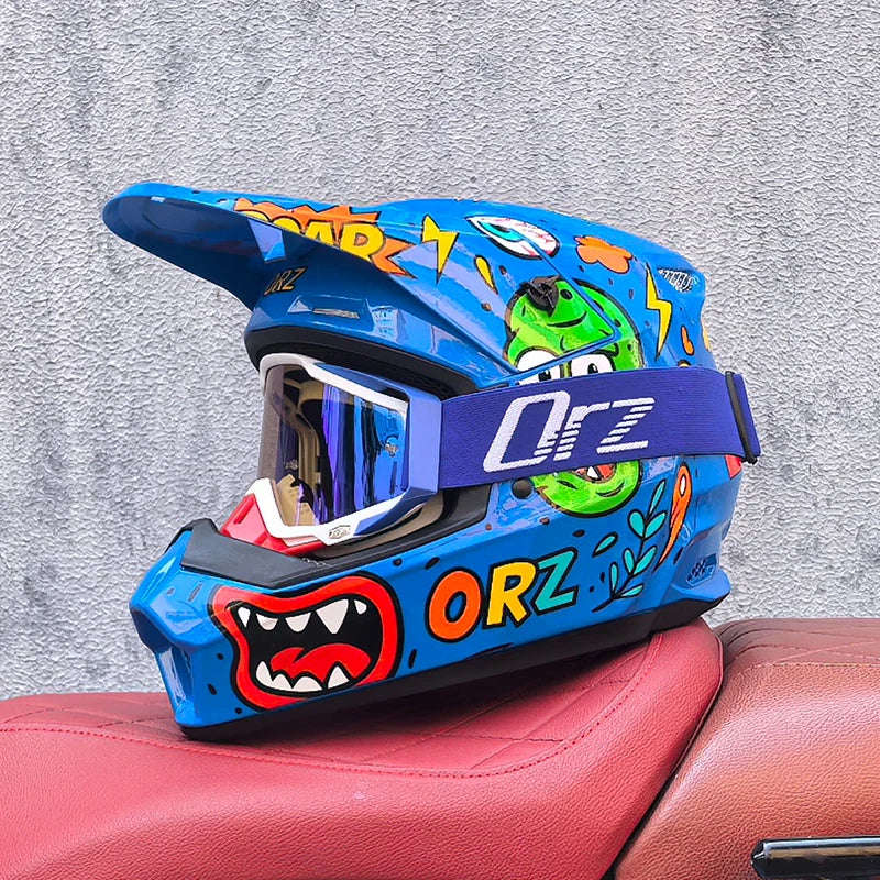 Off-Road Rally Full-Face Helmet